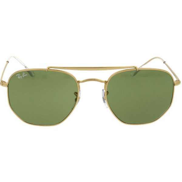 Ochelari de soare Ray-Ban RB3648 001/4E, THE MARSHAL, Auriu, 54 mm