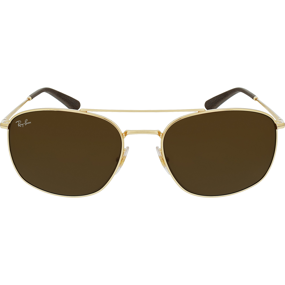 Ochelari de soare Ray-Ban RB3654 001/73, Auriu, 60 mm