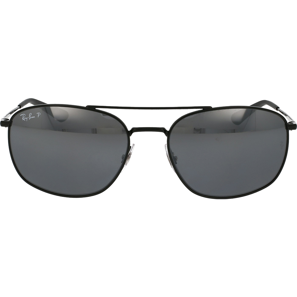 Ochelari de soare Ray-Ban RB3654 002/82, polarizati, Negru, 60 mm