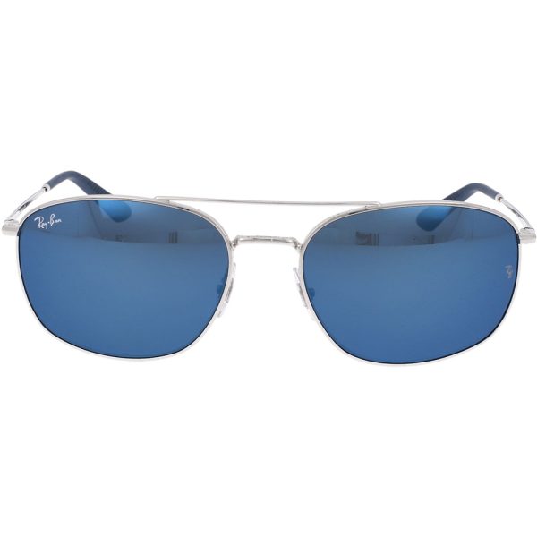 Ochelari de soare Ray-Ban RB3654 003/55, Argintiu, 60 mm