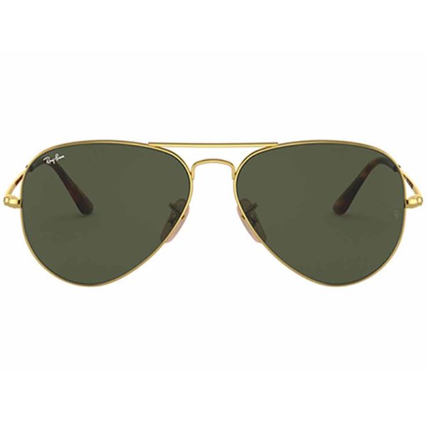 Ochelari de soare Ray-Ban RB3689 914731, Auriu, 58 mm