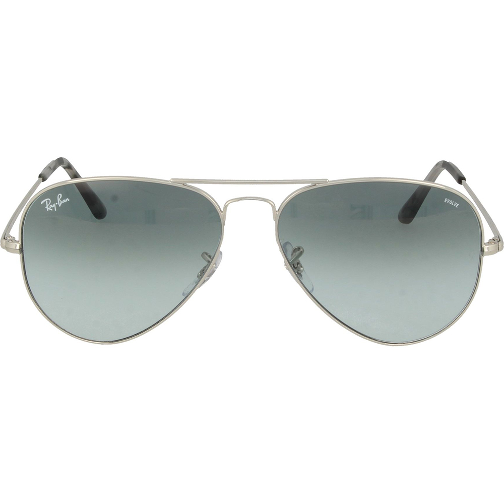 Ochelari de soare Ray-Ban RB3689 9149AD, Argintiu, 58 mm