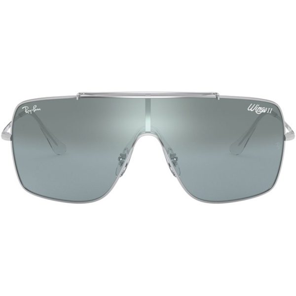 Ochelari de soare Ray-Ban RB3697 003/Y0, WINGS II, Argintiu, 35 mm