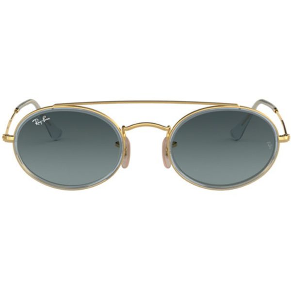 Ochelari de soare Ray-Ban RB3847N 91233M, Auriu, 52 mm