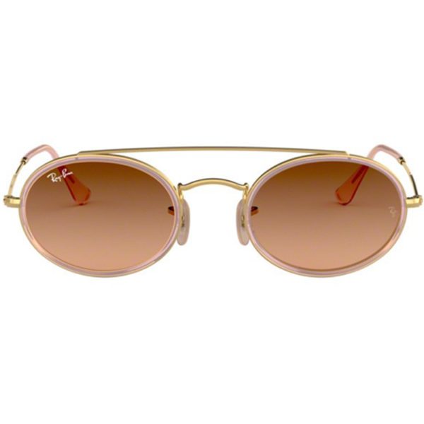 Ochelari de soare Ray-Ban RB3847N 9125A5, Auriu, 52 mm