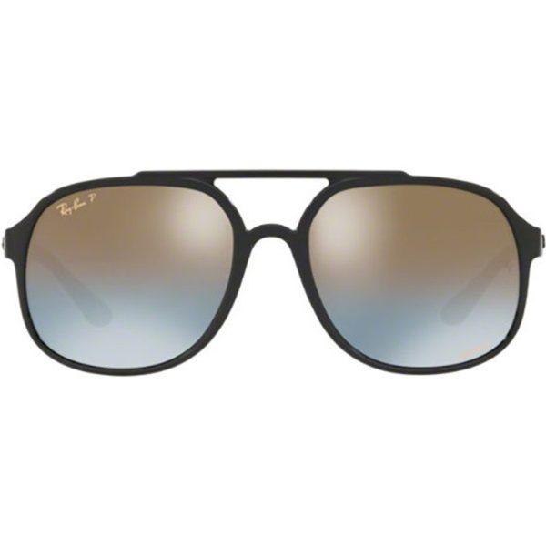 Ochelari de soare Ray-Ban RB4312CH 601/J0, polarizati, Negru, 57 mm