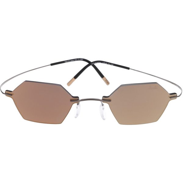Ochelari de soare Silhouette 8712/75 6560, Argintiu, 45 mm