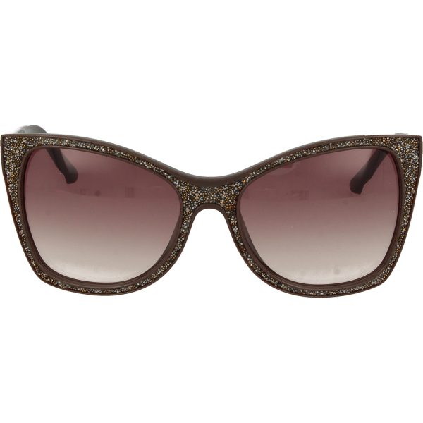 Ochelari de soare Swarovski SK0109 48F, Maro, 56 mm
