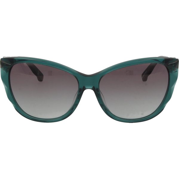 Ochelari de soare Swarovski SK0117 96F, Verde, 57 mm