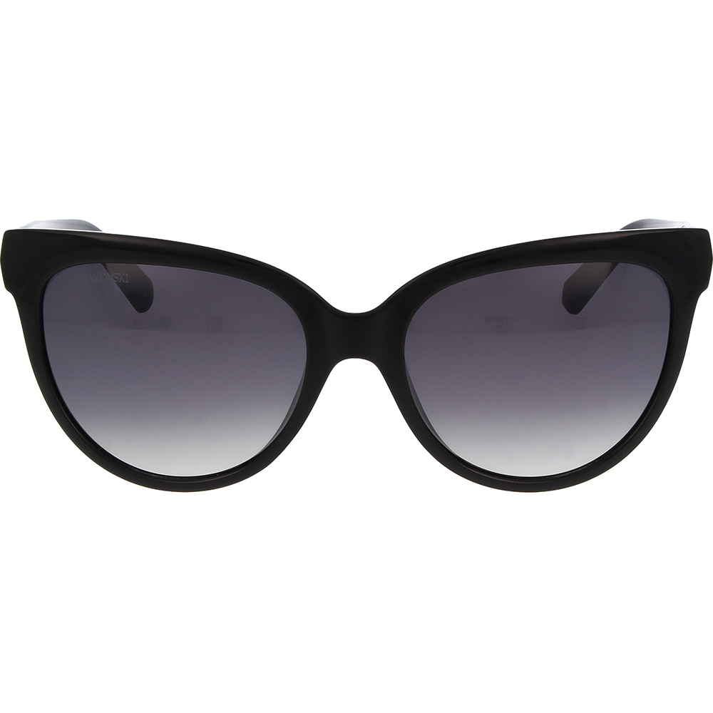 Ochelari de soare Swarovski SK0187 01B, Negru, 56 mm