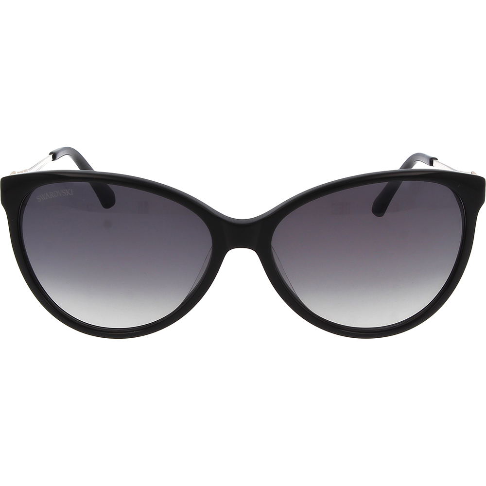 Ochelari de soare Swarovski SK0190 01B, Negru, 58 mm