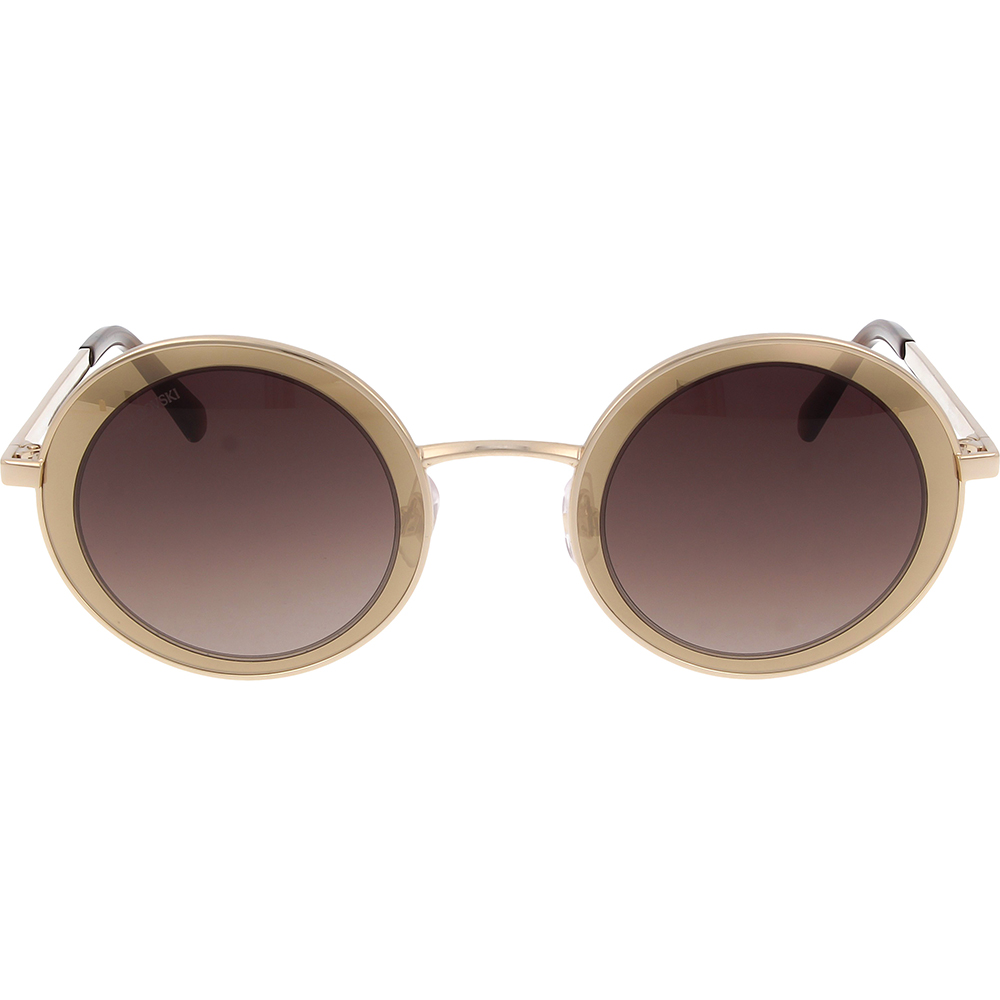 Ochelari de soare Swarovski SK0199 32F, Auriu, 57 mm