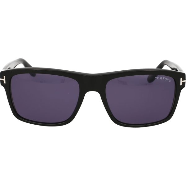 Ochelari de soare Tom Ford FT0678 01V, AUGUST, Negru, 58 mm