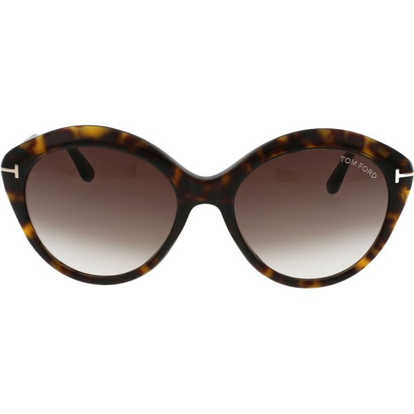 Ochelari de soare Tom Ford FT0763 52K, MAXINE, Maro, 56 mm