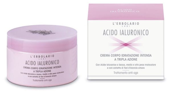 L'Erbolario, Crema pentru corp cu Acid Hyaluronic, 200ml