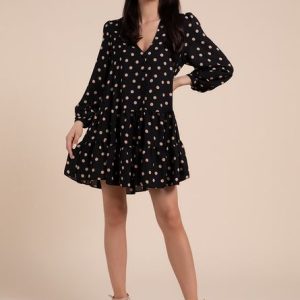 Rochie scurta Jojo V2 Neagra