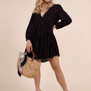 Rochie scurta Serena Neagra