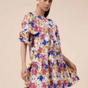 Rochie scurta Rebeka Multicolora