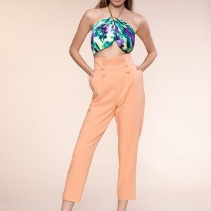 Pantaloni dama Alice Portocalii