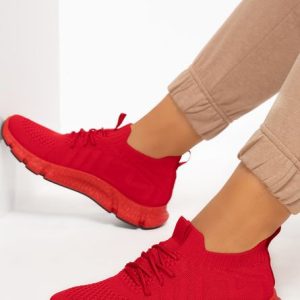 Pantofi sport dama Caneva Rosii