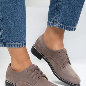 Pantofi casual Siema Kaki