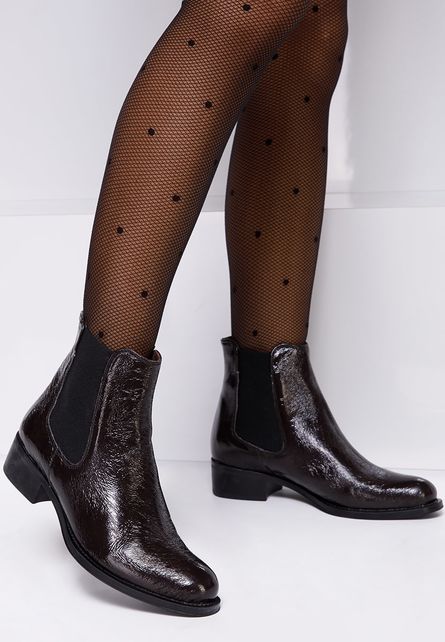 Ghete dama piele Barbara V3 Maro