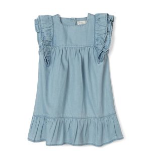 Rochie denim cu maneca scurta Zippy