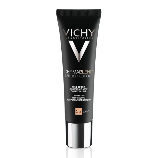 20c6e4df58fe5_3337871332310.jpg Fond de ten corector Dermablend 3D 35 Sand, 30 ml, Vichy