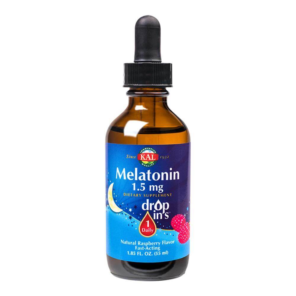 Melatonin DropIns 1.5mg KAL, 55ml, natural, Secom