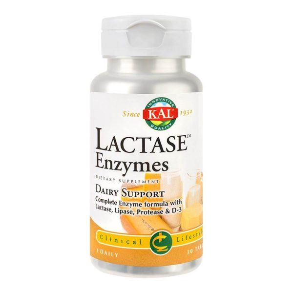 21245788768_Lactase_Enzymes_30_capsule_KAL__natural_1_tiny.jpg Lactase Enzymes 30 capsule KAL, natural, Secom