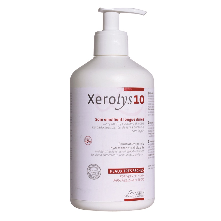 Emulsie pentru piele uscata Xerolys 10, 500ml, Lab Lysaskin