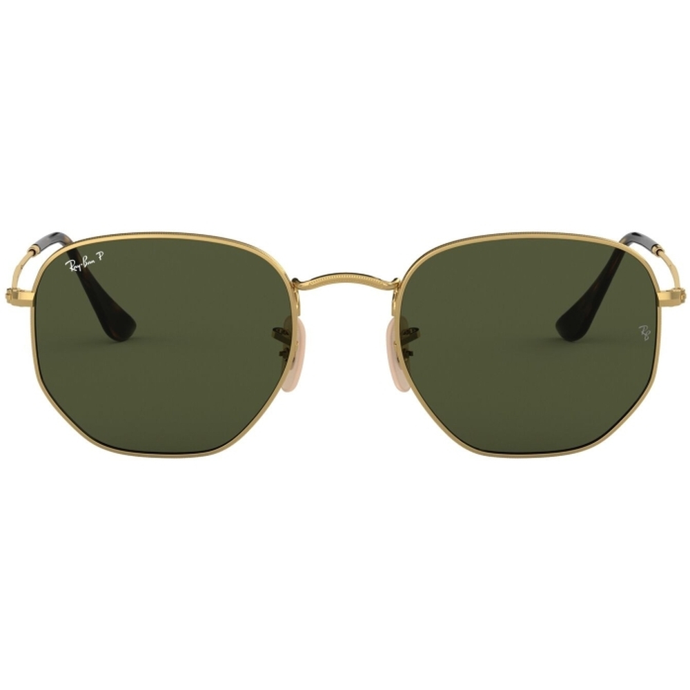 2400_2.jpg Ochelari de soare Ray-Ban RB3548N 001/58, HEXAGONAL, polarizati, Auriu, 51 mm