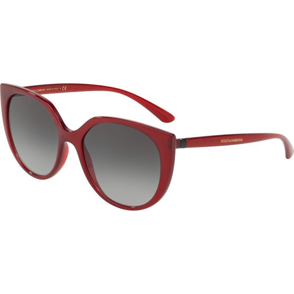 Ochelari de soare Dolce&Gabbana DG6119 15518G, Rosu, 54 mm