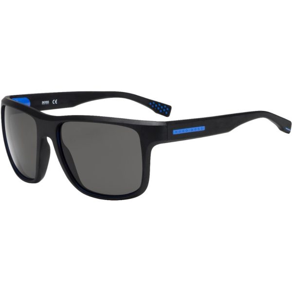 Ochelari de soare Hugo Boss BOSS 0799/S 859 6C, polarizati, Negru, 57 mm