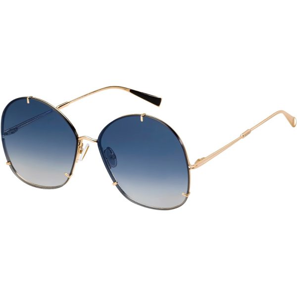 Ochelari de soare Max Mara MM HOOKS 000 9O, Auriu, 61 mm