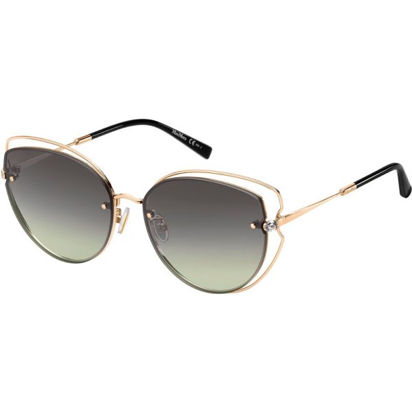 Ochelari de soare Max Mara MM SHINE IFS 000 IB, Auriu, 60 mm