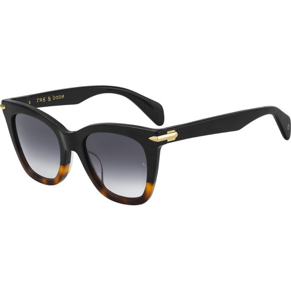 Ochelari de soare Rag & Bone RNB1029/G/S WR7 9O, Negru, 52 mm