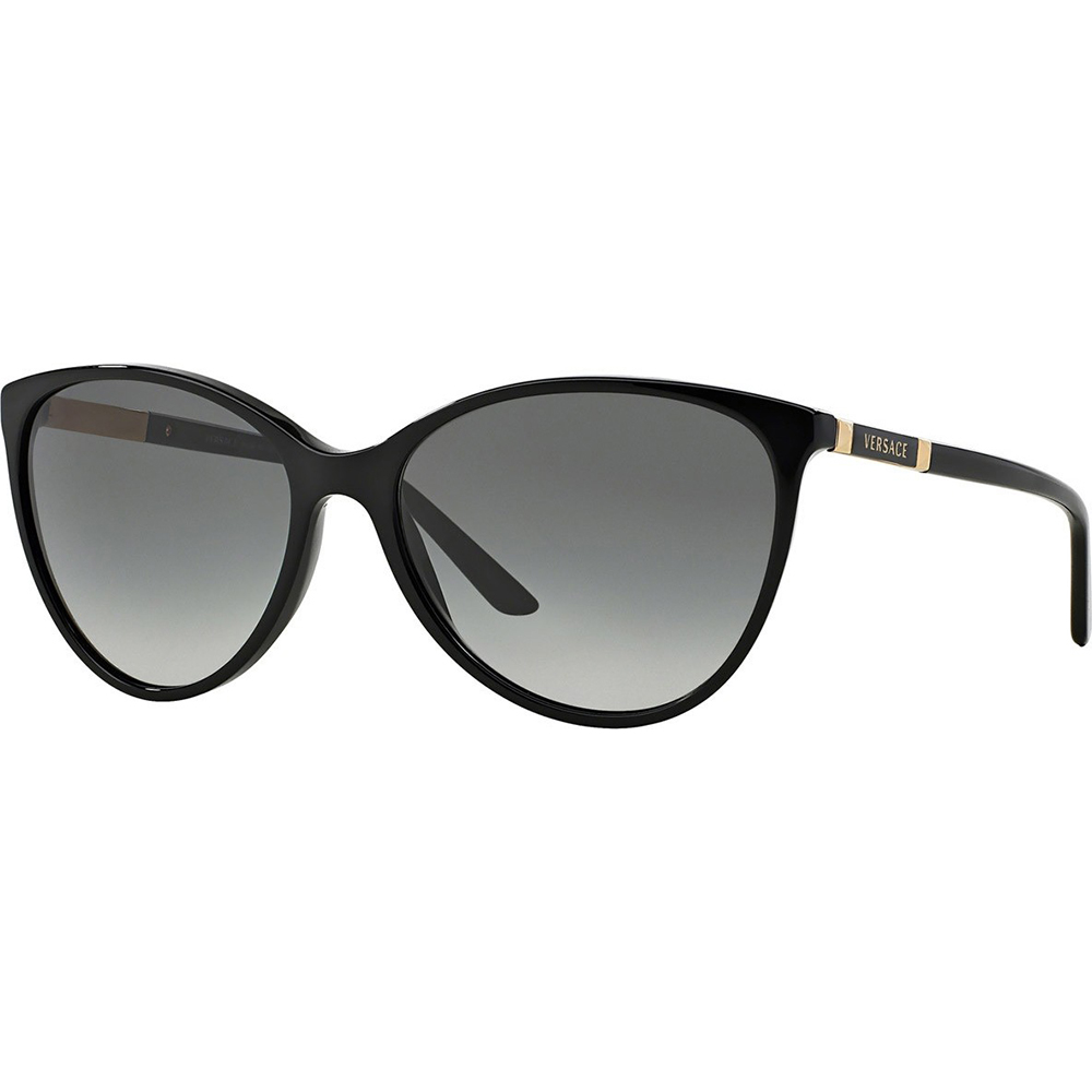 Ochelari de soare Versace VE4260 GB1/11, Negru, 58 mm