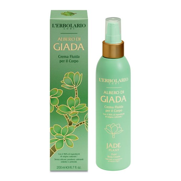 Crema fluida pentru corp Jade, 200ml, L'Erbolario