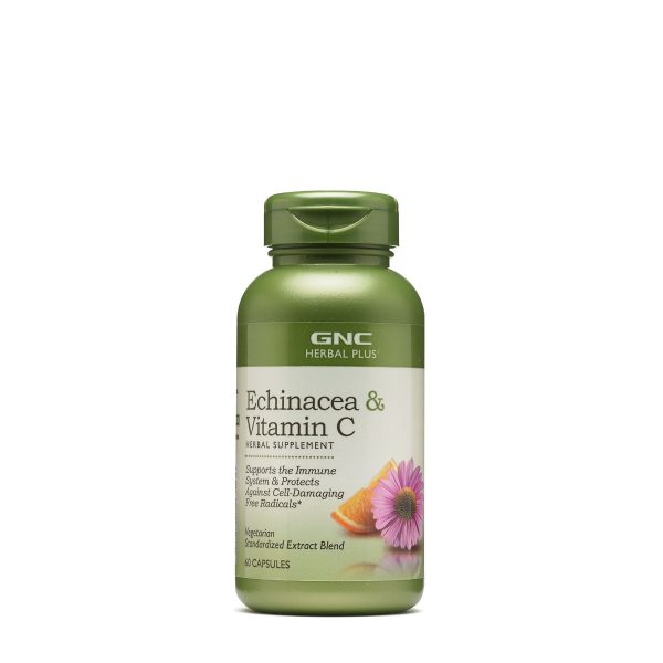 2ee20e99df716_183804_1_1.jpg Echinacea si Vitamina C Herbal Plus, 60 capsule, GNC