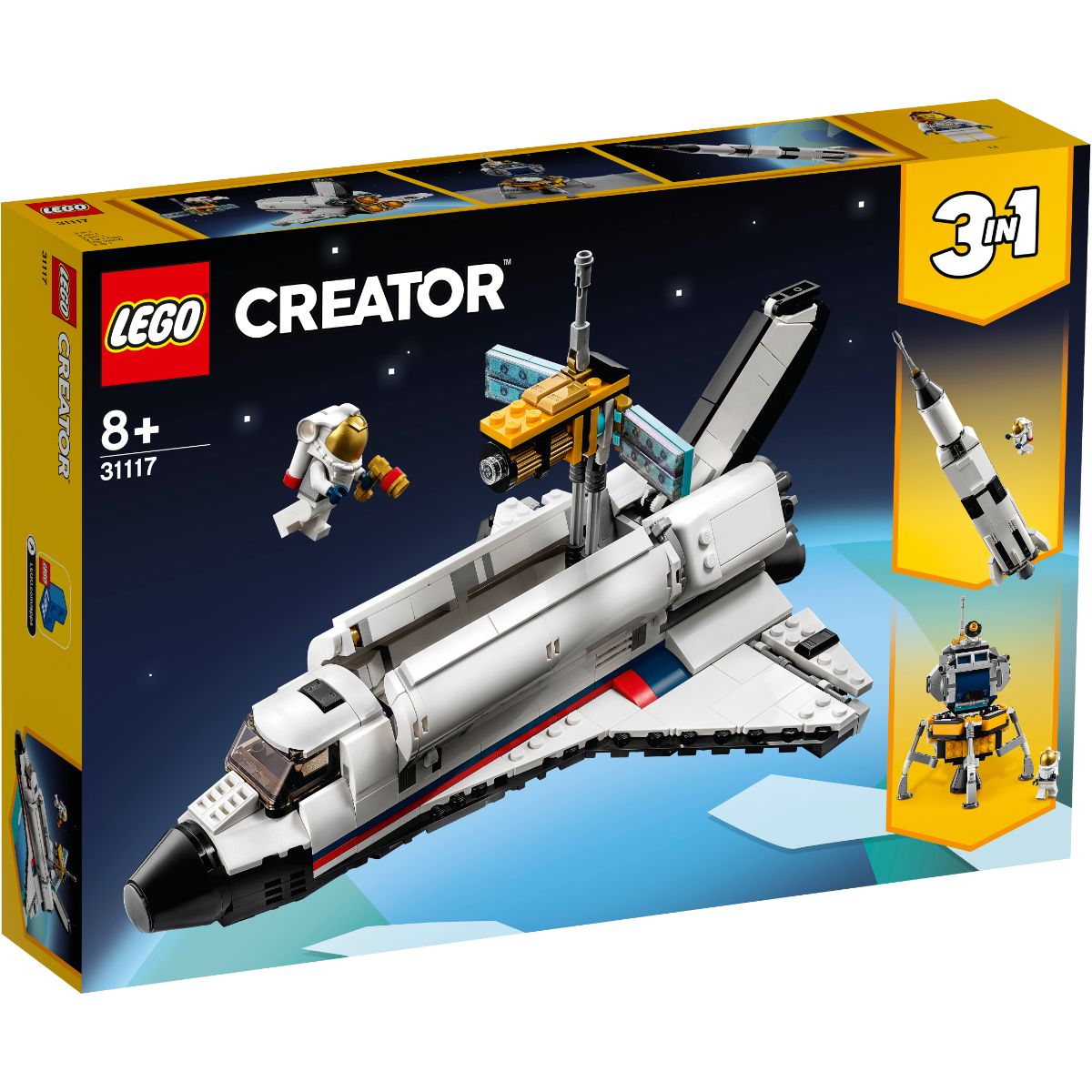31117_box1_v29.jpg LEGO® Creator - Aventura Cu Naveta Spatiala (31117)