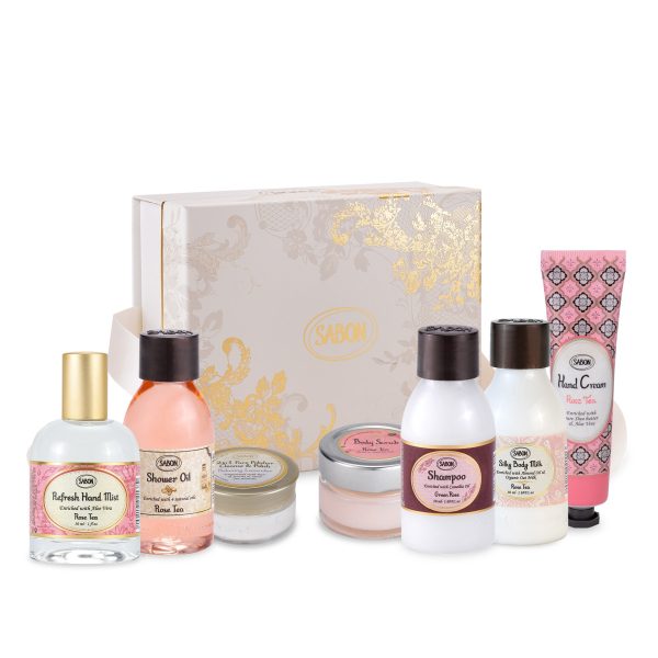 Set cadou Mini Travel Rose Tea