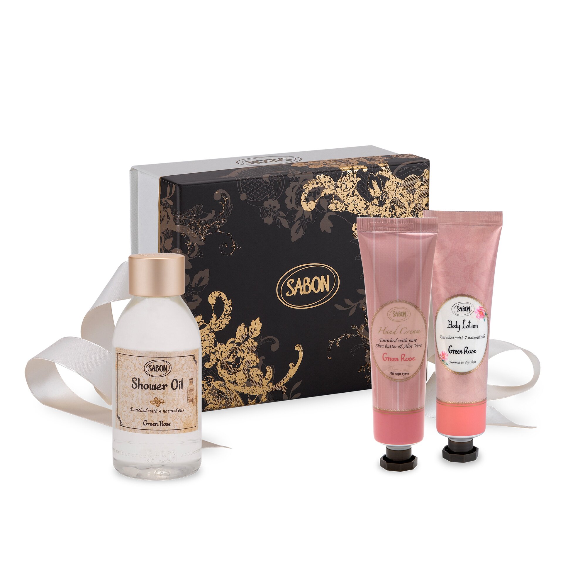 Set cadou Trio Green Rose