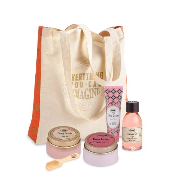 Set cadou Festive Rose Tea