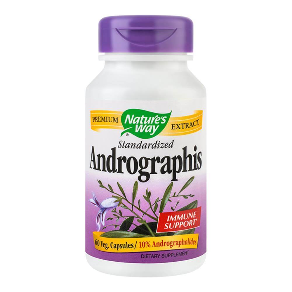 Andrographis SE 60 capsule vegetale Nature's Way, natural, Secom