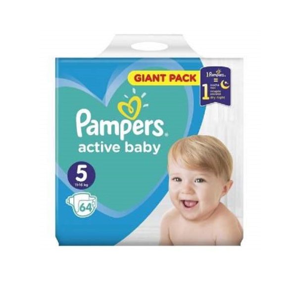 365d168fb9316_scutece_nr__5_active_baby__11-16kg__64_buc__pampers.jpg Scutece Active Baby-Dry Giant Pack, Marimea 5, 64 bucati, Pampers