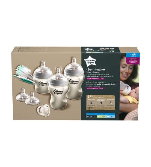 3741ffa7fac06_5010415224507.jpg Set biberoane din sticla +0 luni, Tommee Tippee