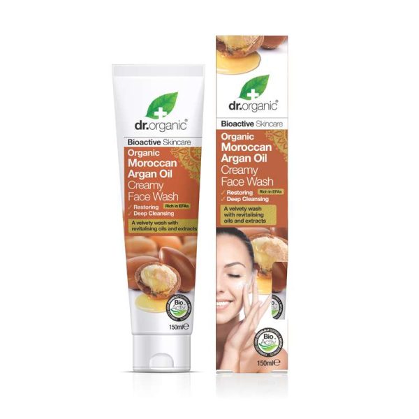3963cd5bf0b06_detergente-viso-organic-moroccan-argan-oil-dr-organic.jpg Dr Organic Argan Spuma Curatare Fata 150ml