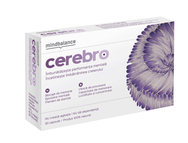 Cerebro Mindbalance, 30 capsule, Pharmnet