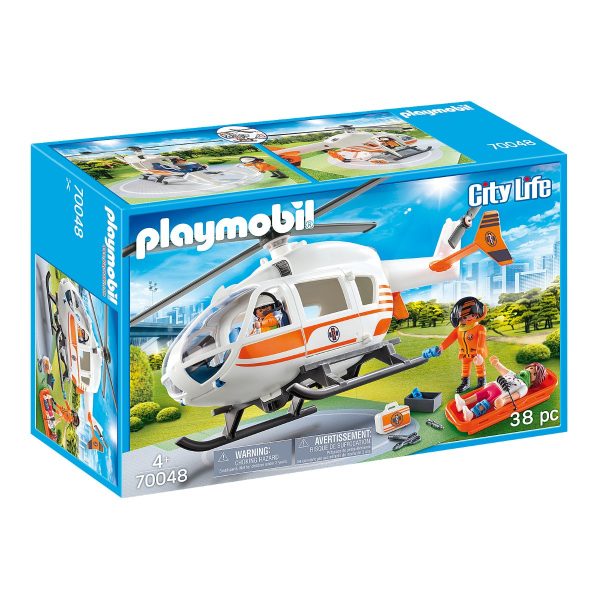 4008789700483_pm70048_001w_set_playmobil_city_life_rescue_-_elicopter_de_salvare_1_.jpg Set Playmobil City Life Rescue - Elicopter de salvare